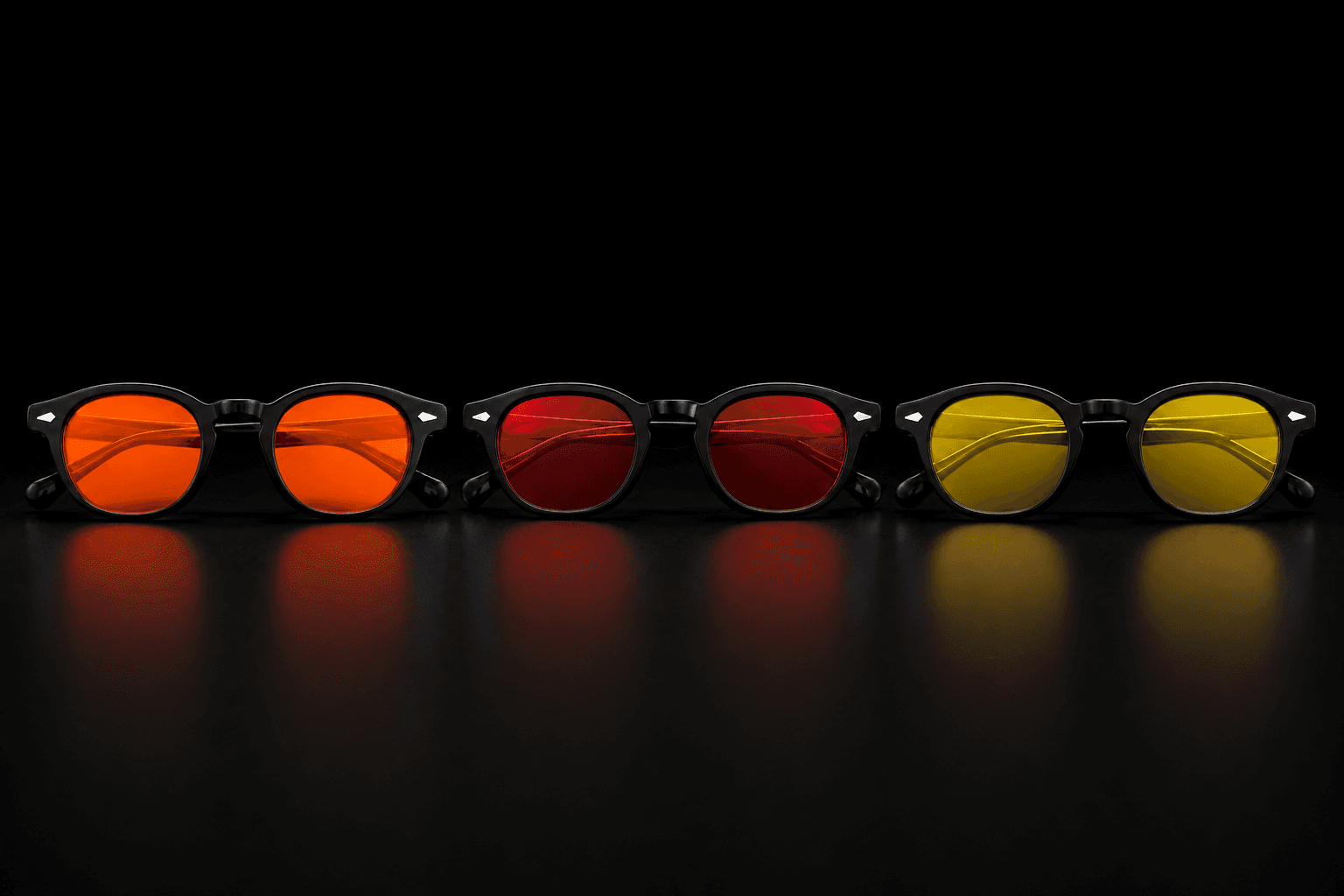 Pack Blue Blockers (Rojo + Naranja + Amarillo)